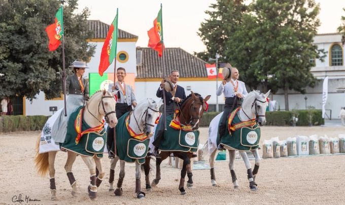 Portugal é Campeão do Mundo de Equitação de Trabalho